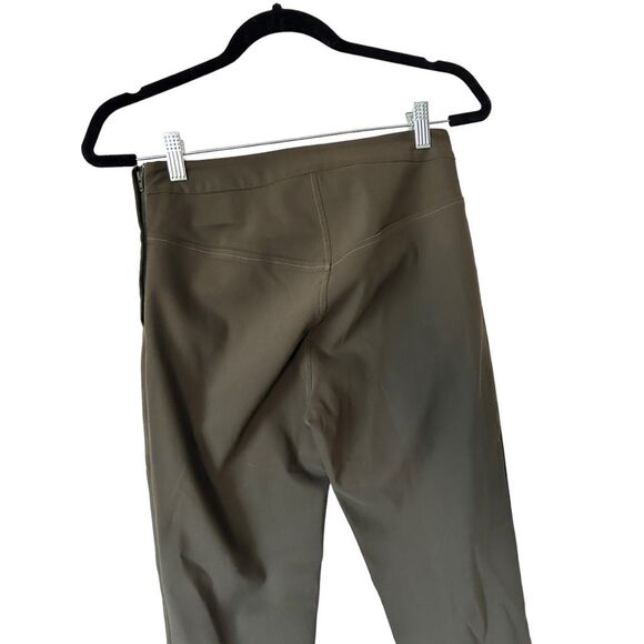 MM. La Fleur Powerstretch High Rise Size Zip Pants Olive Green Size 4 New York - Picture 7 of 14